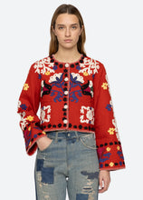 Load image into Gallery viewer, Catrine applique Jacket