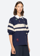 Load image into Gallery viewer, Claira Emb Rugby Shirt