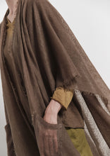 Load image into Gallery viewer, Woven Semi-Felted Plain Cape