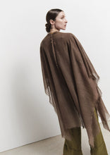 Load image into Gallery viewer, Woven Semi-Felted Plain Cape