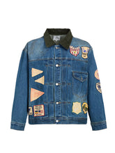 Load image into Gallery viewer, Denim Patchwork Jacket
