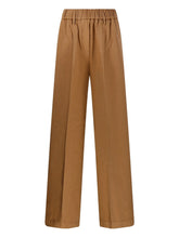 Load image into Gallery viewer, Cotton Popeline Straight Leg Elasticated Pants
