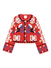 Load image into Gallery viewer, Catrine applique Jacket

