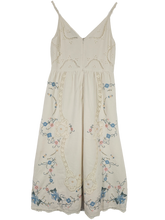 Load image into Gallery viewer, Vesna embroidery Slip Dress

