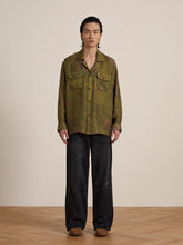 Load image into Gallery viewer, Floral Moss LS Camp
