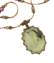 Load image into Gallery viewer, Prehnite Rutile
