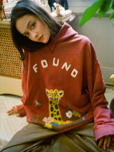 Load image into Gallery viewer, Embroidered Wildlife Hoodie
