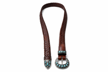Load image into Gallery viewer, Leather Braided Belt
