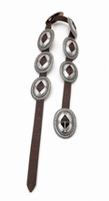 Load image into Gallery viewer, Belt with silver buckles
