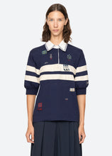Load image into Gallery viewer, Claira Emb Rugby Shirt
