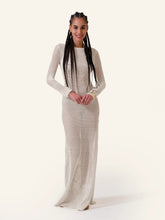 Load image into Gallery viewer, Crochet Long Dress
