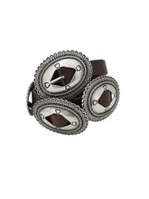 Load image into Gallery viewer, Belt with silver buckles
