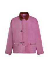 Load image into Gallery viewer, Washed Fireman Clasp Workshop Jacket

