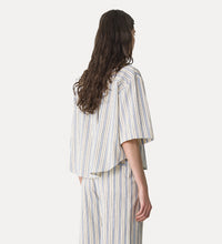 Load image into Gallery viewer, Pinstriped Half Sleeves Shirts
