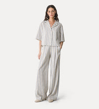 Load image into Gallery viewer, Pinstriped Half Sleeves Shirts

