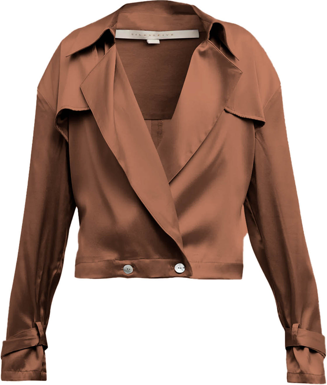 Kensington Trench Cropped