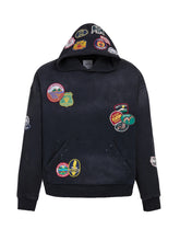 Load image into Gallery viewer, Distressed Patch Hoodie
