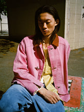 Load image into Gallery viewer, Washed Fireman Clasp Workshop Jacket
