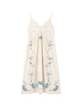Load image into Gallery viewer, Vesna embroidery Slip Dress
